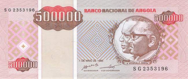 500000 Kwanzas 1995